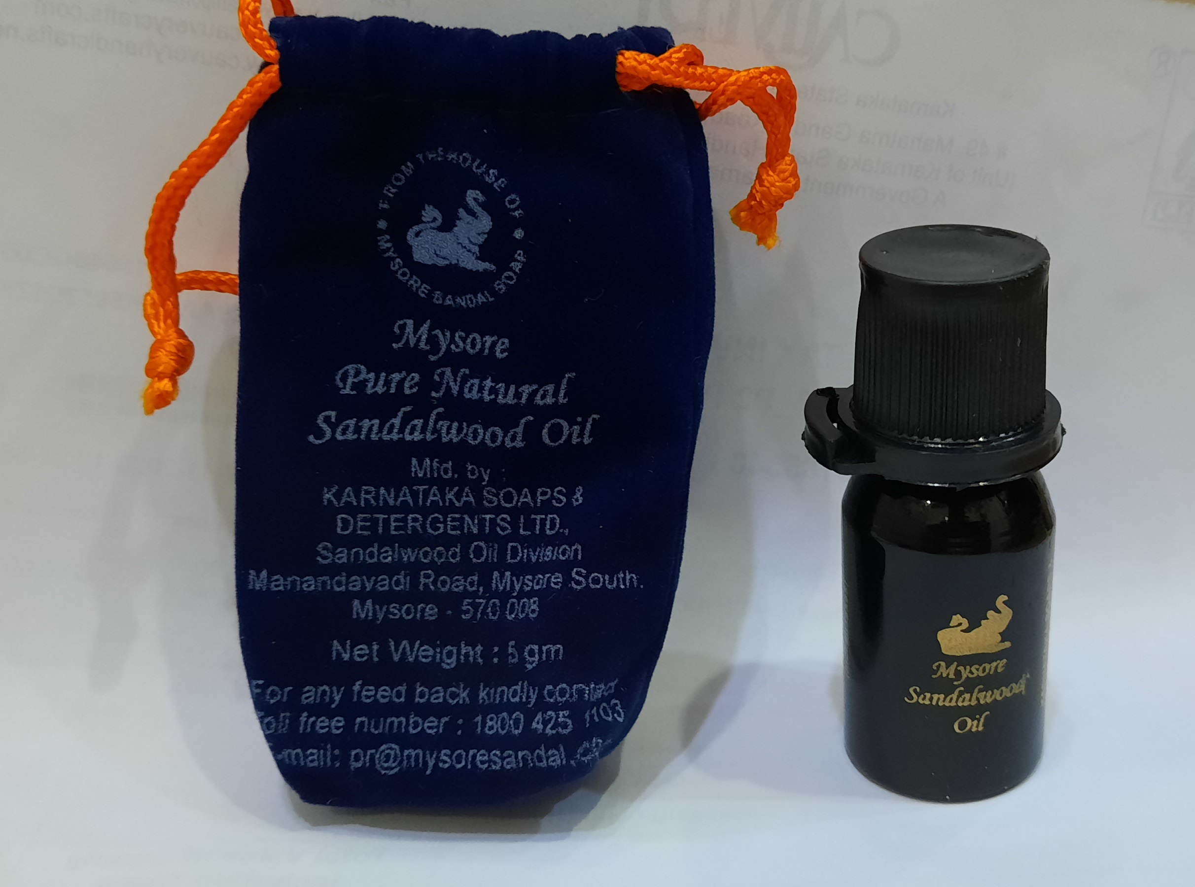 Cauvery Sandalwood Oil  5gms 
