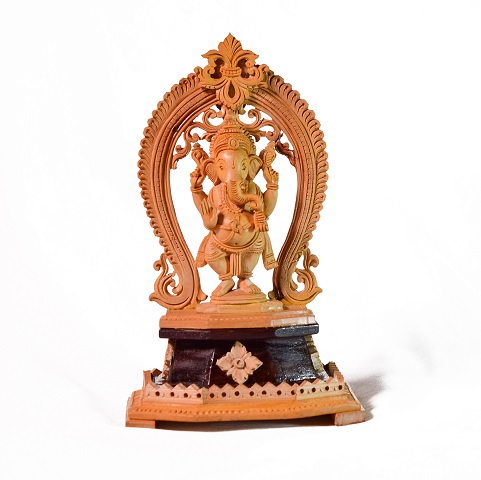 Sandalwood Standing Ganesha