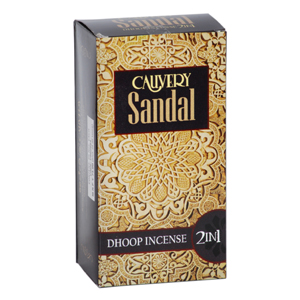 Cauvery Sandal Dhoop Incense  2 In 1