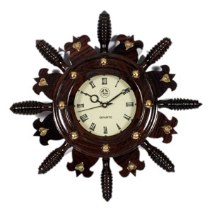 Rosewood Wall Clock